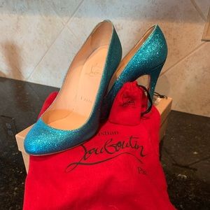 Christian Louboutin Ron Ron glitter mini